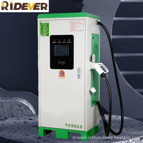 Ridever 120kw Parking Lot Special New Energy Electric Vehicle Charging Stastion Gas Station Dc Fast Charging Pile